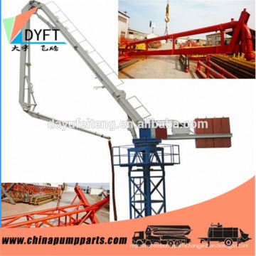 boom concrete pump marine folding crane HGY series